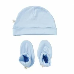 BOODY Baby Bamboo Beanie & Bootie Set | Multiple Colours Kids