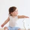 BOODY Baby Sleeveless Bamboo Vest | Chalk