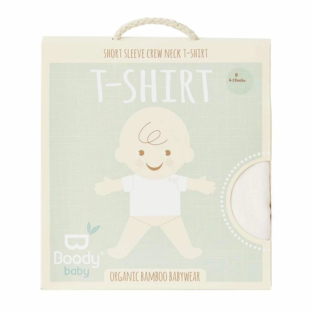 BOODY Baby Short Sleeve Bamboo T-Shirt | Multiple Colours 12 BOODY Baby Short Sleeve Bamboo T-Shirt | Multiple Colours