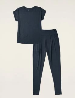 BOODY Downtime Bamboo Rolled Cuff Lounge Top | Multiple Colours Clothing