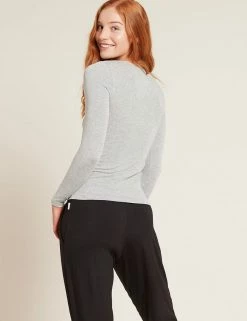 BOODY Clothing Crew Neck Bamboo Long Sleeve Top | Multiple Colours