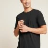 BOODY Men's Bamboo Crew Neck T-Shirt | 2 Pack Black Or White