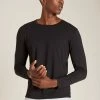 BOODY Men's Crew Neck Bamboo Long Sleeve T-Shirt | Multiple Colours