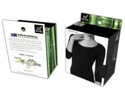 BOODY Scoop Neck Bamboo 3/4 Sleeve Top | Multiple Colours Clothing