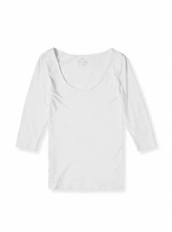 BOODY Scoop Neck Bamboo 3/4 Sleeve Top | Multiple Colours Clothing
