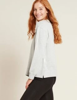 BOODY Women's Bamboo & Organic Cotton Weekend Crew Pullover | Multiple Colours