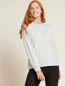 BOODY Women's Bamboo & Organic Cotton Weekend Crew Pullover | Multiple Colours