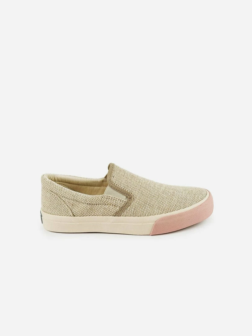 Perky Shoes Perky Eco Recycled PET Vegan Slip On Shoes | Jute Beige 3 Perky Shoes Perky Eco Recycled PET Vegan Slip On Shoes | Jute Beige
