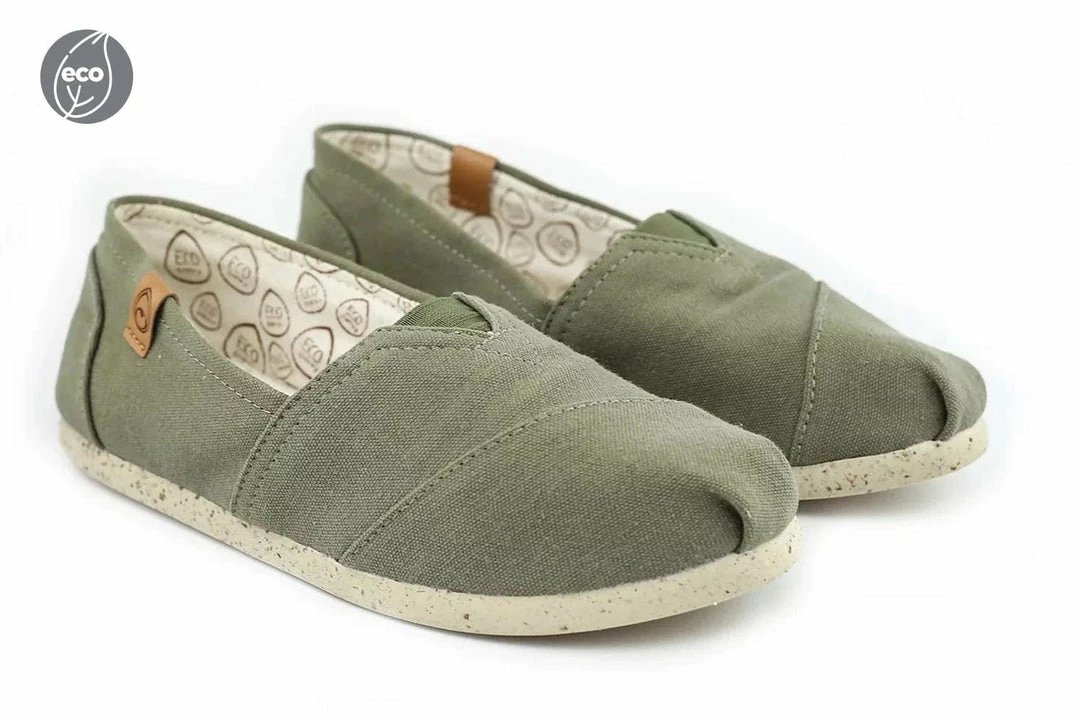 Perky Shoes Perky Eco Recycled PET Vegan Alpargata | Olive Green 4 Perky Shoes Perky Eco Recycled PET Vegan Alpargata | Olive Green