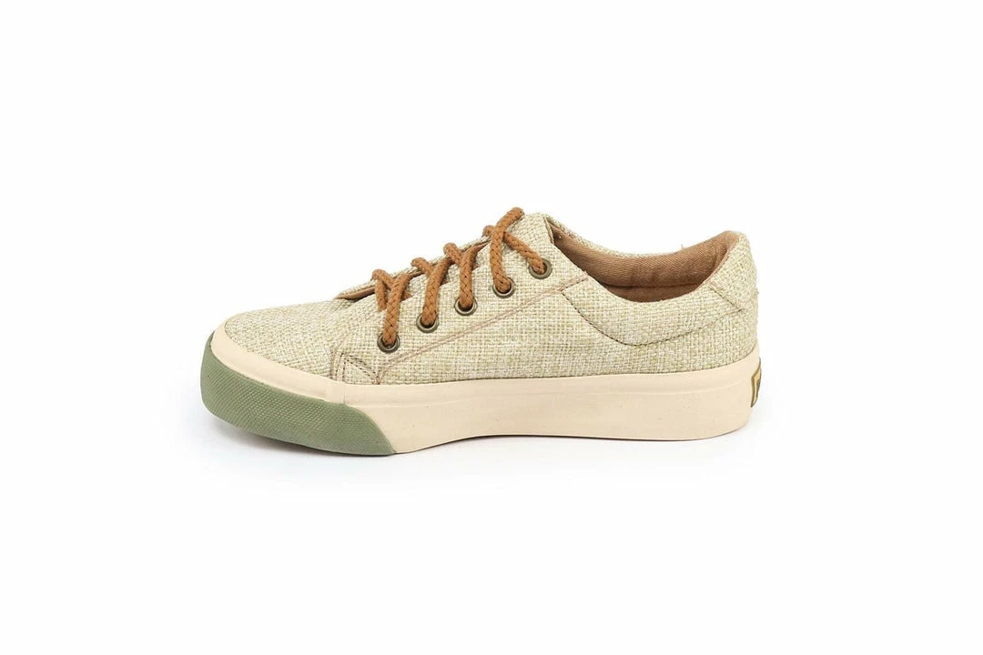 Perky Shoes Perky Eco Recycled PET Vegan Trainers | Beige 5 Perky Shoes Perky Eco Recycled PET Vegan Trainers | Beige