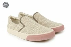 Perky Shoes Perky Eco Recycled PET Vegan Slip On Shoes | Jute Beige