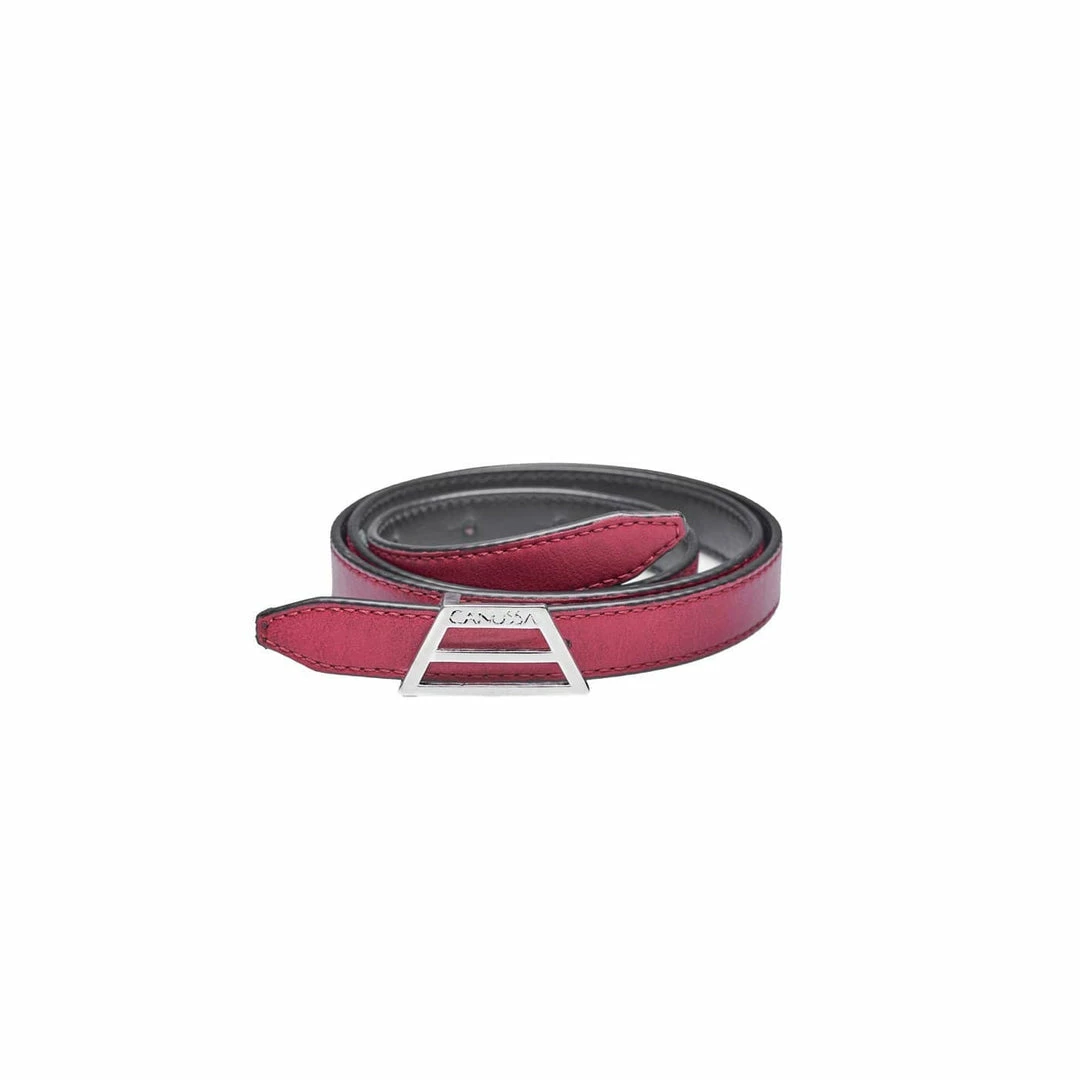 Canussa Adapt Reversible Vegan Leather Belt | Black & Red Accessories 4 Canussa Adapt Reversible Vegan Leather Belt | Black & Red Accessories