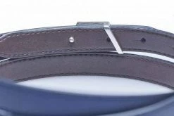 Canussa Adapt Reversible Vegan Leather Belt | Blue & Brown Accessories