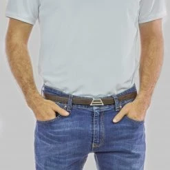 Canussa Adapt Reversible Vegan Leather Belt | Blue & Brown Accessories