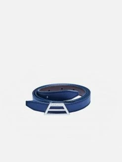 Canussa Adapt Reversible Vegan Leather Belt | Blue & Brown Accessories