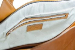 Canussa Bags Executive Vegan Leather Business Tote | Camel