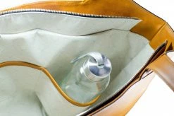 Canussa Bags Executive Vegan Leather Business Tote | Camel