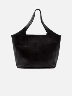 Canussa Executive Vegan Leather Business Tote | Black