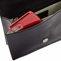 Canussa Hybrid Maxi Versatile Vegan Leather Crossbody | Black