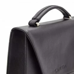 Canussa Hybrid Maxi Versatile Vegan Leather Crossbody | Black