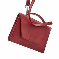 Canussa Hybrid Maxi Versatile Vegan Leather Crossbody | Red