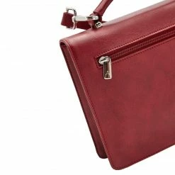 Canussa Hybrid Maxi Versatile Vegan Leather Crossbody | Red