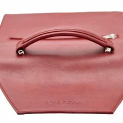 Canussa Hybrid Maxi Versatile Vegan Leather Crossbody | Red