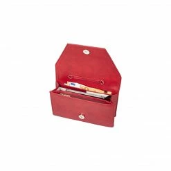 Canussa Hybrid Versatile Vegan Leather Crossbody Bag | Red