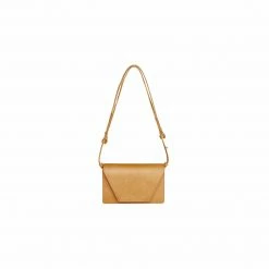 Canussa Hybrid Versatile Vegan Leather Crossbody Bag | Camel Bags