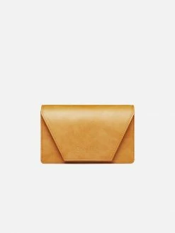 Canussa Hybrid Versatile Vegan Leather Crossbody Bag | Camel Bags