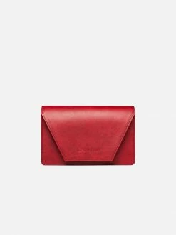 Canussa Hybrid Versatile Vegan Leather Crossbody Bag | Red