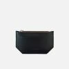 Canussa Minimal Vegan Leather Card Holder | Black & Grey Accessories