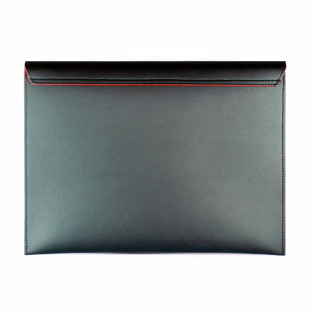 Canussa Versatile Vegan Leather Laptop Case | Black & Red Briefcases & Laptop Cases 4 Canussa Versatile Vegan Leather Laptop Case | Black & Red Briefcases & Laptop Cases