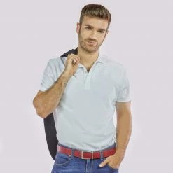 Canussa Accessories Reversible Vegan Leather Belt | Black & Red