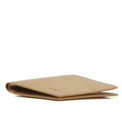 Canussa Accessories Slim Bifold Vegan Leather Wallet | Camel 19 Canussa Accessories Slim Bifold Vegan Leather Wallet | Camel