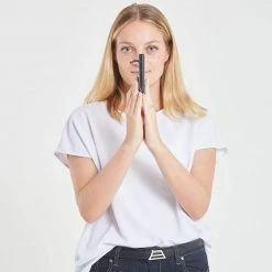 Canussa Slim Vegan Leather Cardholder | Black & Red Accessories