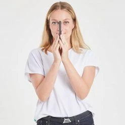 Canussa Accessories Slim Vegan Leather Cardholder | Brown & Black