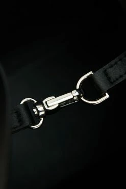 Canussa Bags Totissimo Foldable Vegan Leather Tote Bag | Black