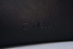 Canussa Bags Totissimo Foldable Vegan Leather Tote Bag | Black