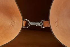 Canussa Bags Totissimo Foldable Vegan Leather Tote Bag | Camel