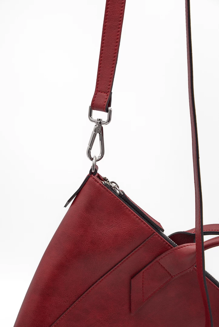 Canussa Trotto Vegan Leather Tote Bag | Red Bags 12 Canussa Trotto Vegan Leather Tote Bag | Red Bags