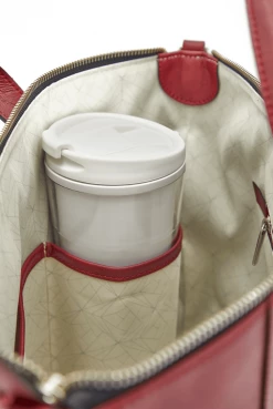 Canussa Trotto Vegan Leather Tote Bag | Red Bags 17 Canussa Trotto Vegan Leather Tote Bag | Red Bags