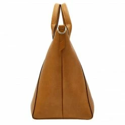 Canussa Trotto Vegan Leather Tote Bag | Camel Bags