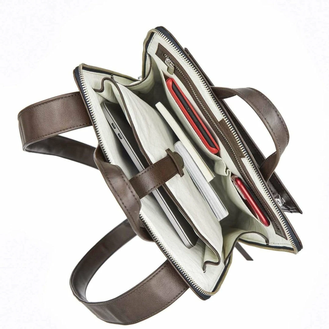 Canussa Urban Vegan Leather Backpack | Brown 5 Canussa Urban Vegan Leather Backpack | Brown