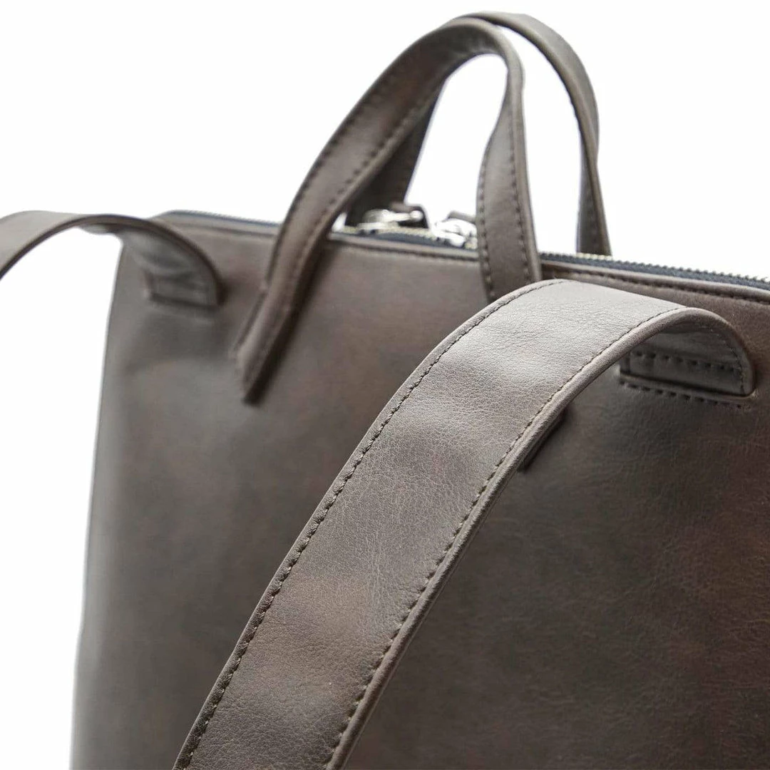 Canussa Urban Vegan Leather Backpack | Brown 10 Canussa Urban Vegan Leather Backpack | Brown