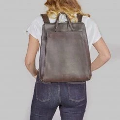 Canussa Urban Vegan Leather Backpack | Brown 26 Canussa Urban Vegan Leather Backpack | Brown
