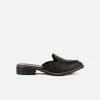 Carmona Collection Aurora Desserto® Cactus Leather Vegan Mule | Black 1 Carmona Collection Aurora Desserto® Cactus Leather Vegan Mule | Black