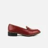 Carmona Collection Shoes María Desserto® Cactus Leather Vegan Loafer | Red
