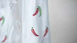 Charlotte Dunn Design Basque Edition Bamboo Vegan Silk Pyjama Set | Short Clothing