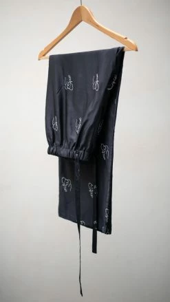 Charlotte Dunn Design Safari Edition Bamboo Vegan Silk Camisole Set | Long